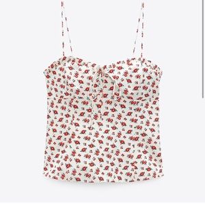 Zara Rose Flower Tank